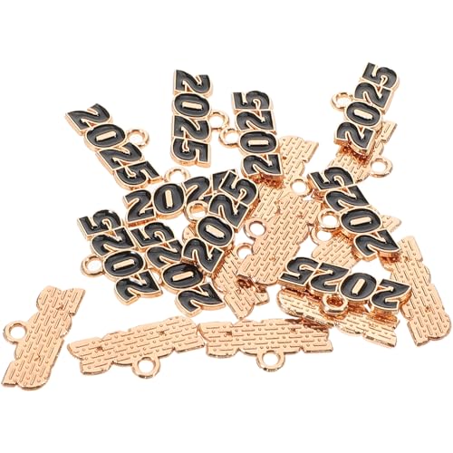 TOPPERFUN 20stücke Metall Zahlen Anhänger Für Diy Schmuckherstellung Schlüsselanhänger Zubehör Handwerk Charms Schmuck Machen von TOPPERFUN