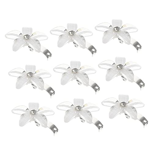 TOPPERFUN 20stücke Mini Blumen Haarspangen Dekorative Strass Haarklammern Für Mädchen Haar Accessoires von TOPPERFUN