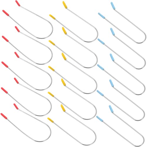 TOPPERFUN 24 Stück Teiliges Hot Roller Clip Ersatz U förmige Dauerwelle Klammern für Lockenwickler Hitzebeständige Haarklammern für Damen Kompatibel mit Elektrischen Lockenwicklern Einfach von TOPPERFUN