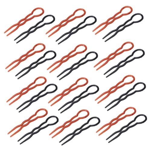 TOPPERFUN 24Stücke Teiliges U Förmiges Haarnadel für Damen Ergonomische Haarstyling für Hochsteckfrisuren für Lange Haare und Einfach Anzuwenden Langlebig von TOPPERFUN
