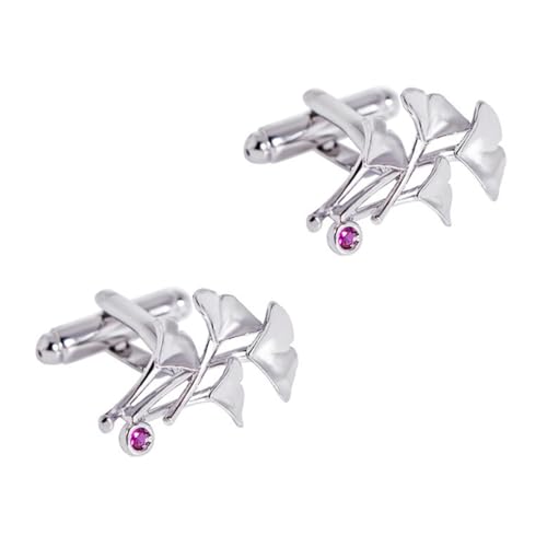 TOPPERFUN 2stücke Herren Manschettenknöpfe Mantel Anzug Legierung Manschettenknöpfe Einfaches Design Und Einzigartige Leicht Zu Tragen Tragen von TOPPERFUN