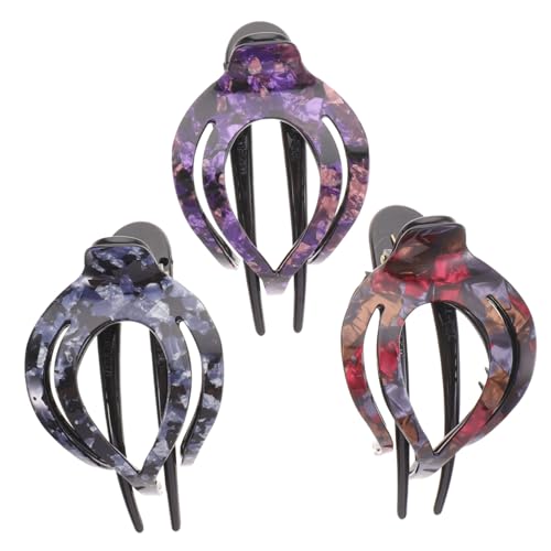 TOPPERFUN 3 Stück Große Haarklammern für Dickes Haar Rutschfeste Entenmaul clips mit Einzigartiger Zahnform Stabile Haarspangen für Ponytail und Haarknoten Modische Farben für Frauen TOPPERFUN 3 Stück Große Haarklammern für Dickes Haar Rutschfeste Entenmaul clips mit Einzigartiger Zahnform Stabile Haarspangen für Ponytail und Haarknoten Modische Farben für Frauen von TOPPERFUN