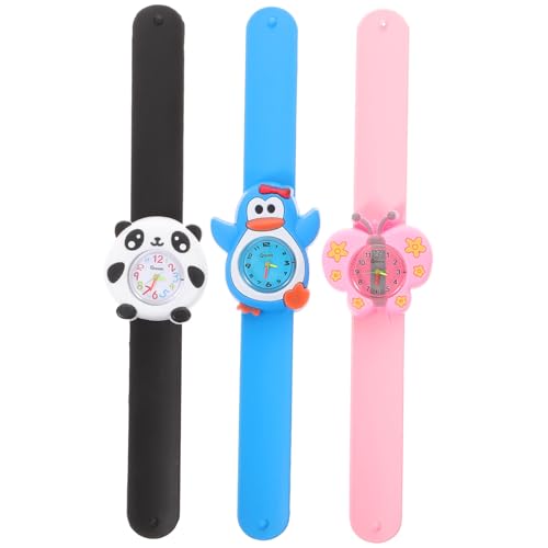 TOPPERFUN 3 Stück Kinderuhr Cartoon Armbanduhr Digital Silikon für Jungen und Mädchen für Studenten TOPPERFUN 3 Stück Kinderuhr Cartoon Armbanduhr Digital Silikon für Jungen und Mädchen für Studenten von TOPPERFUN