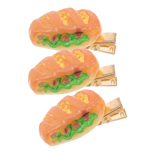 TOPPERFUN 3 Stück Lebensmittel Haarspangen aus Resin Lustige Haarklammern für Mädchen Kreative Fotorequisiten Geeignet für Haartypen und Outfits TOPPERFUN 3 Stück Lebensmittel Haarspangen aus Resin Lustige Haarklammern für Mädchen Kreative Fotorequisiten Geeignet für Haartypen und Outfits von TOPPERFUN