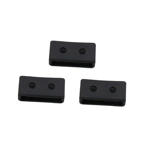 TOPPERFUN 3 Stück Silikon Uhrenarmband Schlaufen Ersatz Ringe Flexibel Robust Kompatibel für Casio Ba Armband Zubehör Langlebig Modisch von TOPPERFUN