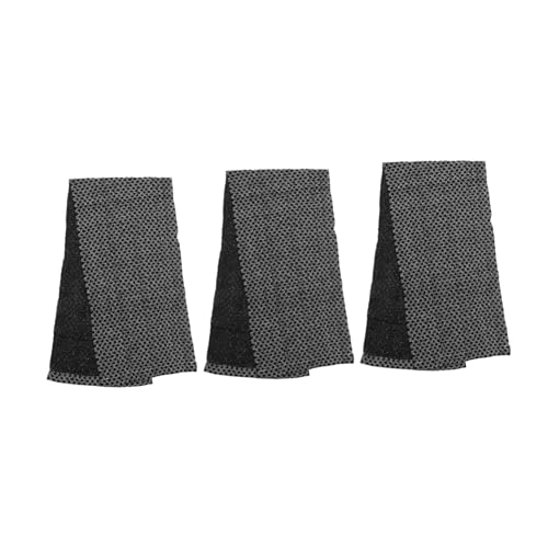 TOPPERFUN 3 Stück Peeling Handtücher für Körper Lange Streifen Hautfreundlich Saugfähig für Rückenpflege Reise Badewäsche von TOPPERFUN