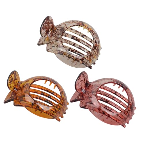 TOPPERFUN 3 Stück Teiliges Runde Hohle Haarklammern für Frauen Dekorative Haarspangen in Tiefkaffee Hellkaffee und Langlebiges Material Vielseitig für Alltag Party Reisen und Styling TOPPERFUN 3 Stück Teiliges Runde Hohle Haarklammern für Frauen Dekorative Haarspangen in Tiefkaffee Hellkaffee und Langlebiges Material Vielseitig für Alltag Party Reisen und Styling von TOPPERFUN