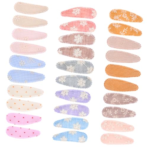 TOPPERFUN 30 Stck Teiliges Set Süßer Haarklammern für Mädchen Dekorative Haarspangen für Junge Mädchen Stilvolle Haarschmuck Accessoires für Verschiedene Anlässe von TOPPERFUN