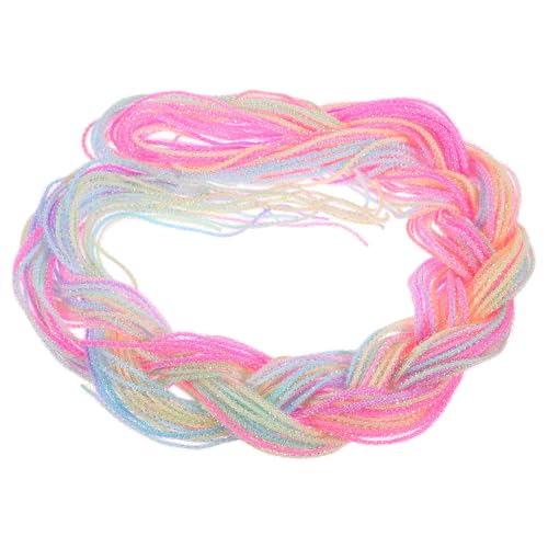 TOPPERFUN 30 Stück Teiliges Haarwickelschnüre Farbverlauf Bunte Haarschmuck Zöpfe Einflechten Haarschmuck Weiche Strapazierfähige Haarsträhnen für Flechtfrisuren von TOPPERFUN