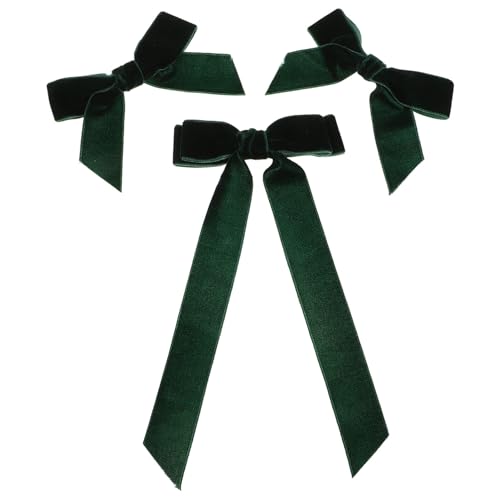 TOPPERFUN 3stücke Velvet Hair Clips Mit Süßem Schleifendekor Für Damen Vielseitige Haaraccessoires in Verschiedenen Farben Sanft Zu Haaren Und Ansprechend Im Look von TOPPERFUN