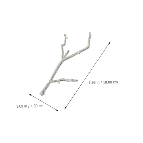 TOPPERFUN 4 Stück Teiliges Haarschmuck Zweig design Vintage Haarklammern aus Rutschfeste Haarspangen für Damen Elegante Haaraccessoires für Alltag und Besondere Anlässe von TOPPERFUN