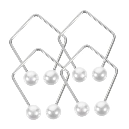 TOPPERFUN 4 Stück Teiliges Set Gesichtsgrübchen Generator Dimple Maker für Wangen Einfaches Gesichtstraining für Männer und Robuste und Imitationsperlenkonstruktion für Zuhause und von TOPPERFUN