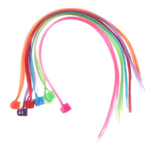 TOPPERFUN 48 Haarspangen Für Mädchen Rutschfeste Haar Accessoires Für Zöpfe Und – Kleinkinder Und Tägliches Styling Bunte Extensions von TOPPERFUN