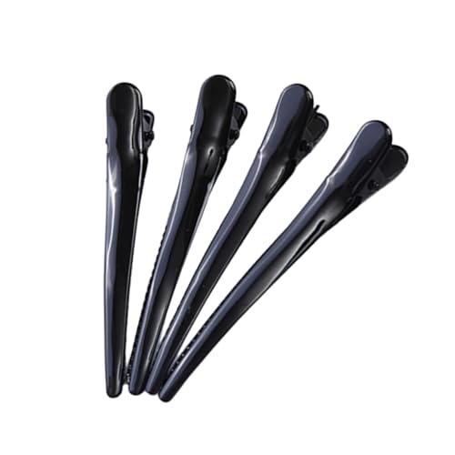 TOPPERFUN 4Stücke Große Duckbill Haarclips Friseur Clips für Damen Rutschfeste Haarspangen Salon Zuhause Leicht Robust für Haarstyling Make Up TOPPERFUN 4Stücke Große Duckbill Haarclips Friseur Clips für Damen Rutschfeste Haarspangen Salon Zuhause Leicht Robust für Haarstyling Make Up von TOPPERFUN