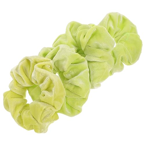 TOPPERFUN 4Stücke Haarbänder Fluoreszierende Haargummis für und Mädchen Elastische Haarschmuck für und Dutt für Partys und Besondere Anlässe von TOPPERFUN