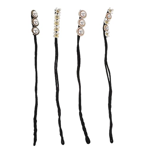 TOPPERFUN 4stücke Haar-brötchen-maker Haar-design-styling-werkzeug Für Frauen Mädchen Damen Für Tägliche Frisuren von TOPPERFUN