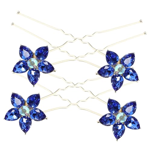TOPPERFUN 4stücke Haarnadeln Mit Strasssteinen Für Braut Hochzeit Haarschmuck U-förmig Clip-design Elegant Für Formelle Anlässe Für Frauen TOPPERFUN 4stücke Haarnadeln Mit Strasssteinen Für Braut Hochzeit Haarschmuck U-förmig Clip-design Elegant Für Formelle Anlässe Für Frauen von TOPPERFUN