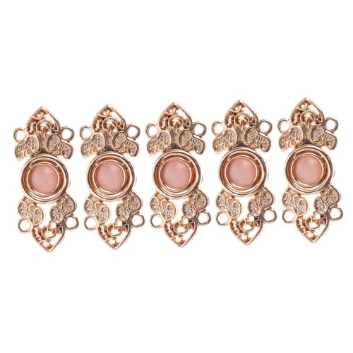 TOPPERFUN 5 Stück Teiliges Vintage Metall Cape Clips Weichgleitende Oberfläche Elegante Umhang Schalhalter Vielseitig für Cardigans Pullover und DIY näharbeiten Modische Kleidungsklammern von TOPPERFUN