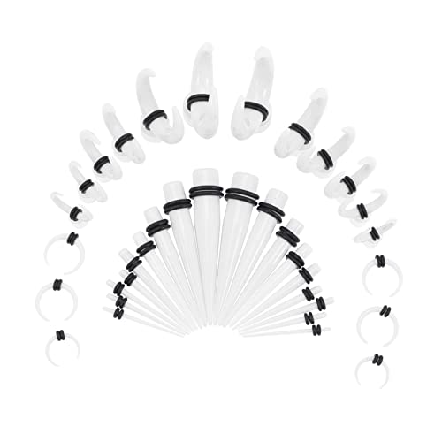 TOPPERFUN 50 Stück Ohrstecker Set Stilvolle Horn Design Ohrweiten für Damen und Herren für Ohrdehnung und Outfits Langlebig und Komfortabel TOPPERFUN 50 Stück Ohrstecker Set Stilvolle Horn Design Ohrweiten für Damen und Herren für Ohrdehnung und Outfits Langlebig und Komfortabel von TOPPERFUN