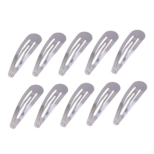 TOPPERFUN 50 Stück 50mm Wassertröpfchen Haarnadeln Professionelle Haarspangen Für Mädchen Langlebige Druckknopf Haarclips Für Partys Und Täglichen Gebrauch von TOPPERFUN