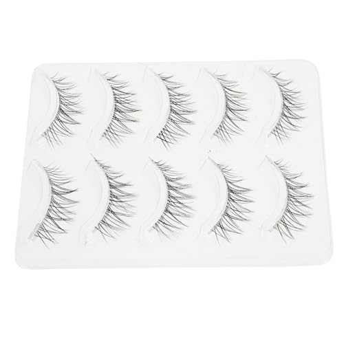 TOPPERFUN 5paare Falsche Wimpern Künstliche Frauen Wimpern Lash Augenzubehör Make-up Liefert von TOPPERFUN