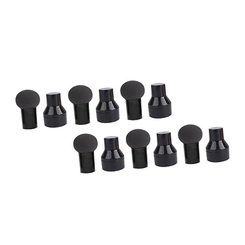 TOPPERFUN 6 Stück Teiliges Make Up Schwämme Design Waschbare Latexfreie Kosmetik für Foundation Concealer Creme Puder und Highlighter Sanftes Material Feucht Trocken Anwendbar für Frauen von TOPPERFUN