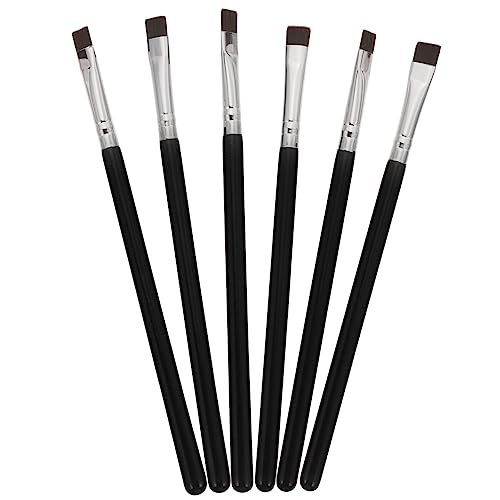TOPPERFUN 6Stücke Augenbrauen Eyeliner Pinsel Teilig Professionelle Make Up Pinsel für Augen Make Up Abgewinkelte und Mischpinsel aus Hochwertigem Material für Zuhause und Unterwegs TOPPERFUN 6Stücke Augenbrauen Eyeliner Pinsel Teilig Professionelle Make Up Pinsel für Augen Make Up Abgewinkelte und Mischpinsel aus Hochwertigem Material für Zuhause und Unterwegs von TOPPERFUN