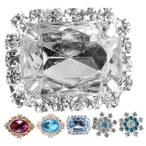 TOPPERFUN 6Stücke Braut Schuhclips mit Strass Schuhaccessoires für Hochzeit Party Freizeit Dekorative Strass Schnallen für Damen Vielseitig Einsetzbar für Schuhe Hüte TOPPERFUN 6Stücke Braut Schuhclips mit Strass Schuhaccessoires für Hochzeit Party Freizeit Dekorative Strass Schnallen für Damen Vielseitig Einsetzbar für Schuhe Hüte von TOPPERFUN
