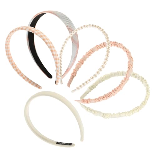 TOPPERFUN 6Stücke Teiliges Damen Stirnbänder Haarbänder für Partys Festivals Reisen und Mehr Leicht und Langlebig Passend zu Jedem Outfit TOPPERFUN 6Stücke Teiliges Damen Stirnbänder Haarbänder für Partys Festivals Reisen und Mehr Leicht und Langlebig Passend zu Jedem Outfit von TOPPERFUN