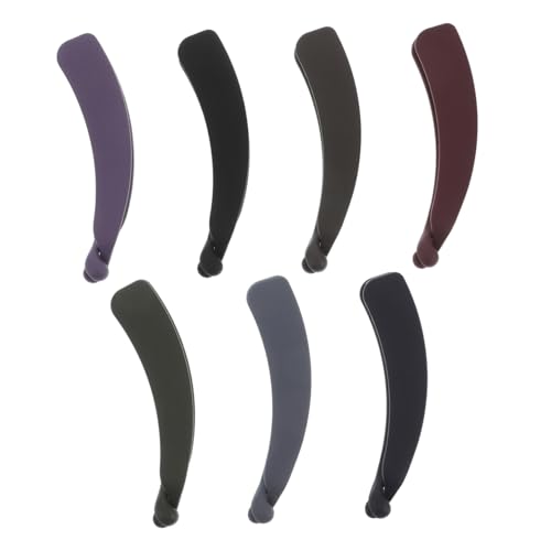 TOPPERFUN 7 Stück Teiliges Bunter Bananen haarspangen für Frauen Starke Haarklammern aus Robustem PC material Rutschfest Vielseitig Einsetzbar für Schule Arbeit Alltag und Besondere Anlässe TOPPERFUN 7 Stück Teiliges Bunter Bananen haarspangen für Frauen Starke Haarklammern aus Robustem PC material Rutschfest Vielseitig Einsetzbar für Schule Arbeit Alltag und Besondere Anlässe von TOPPERFUN