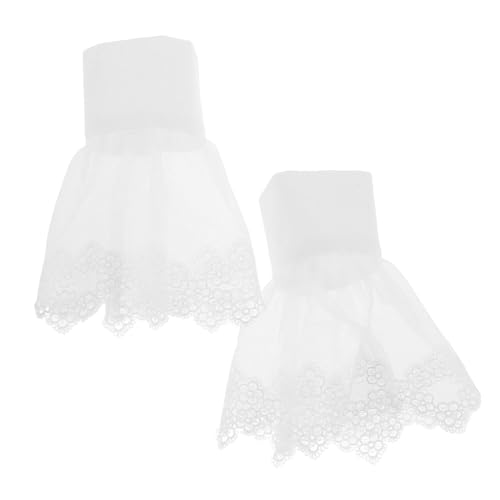TOPPERFUN Abnehmbare Spitzen armmanschetten für Damen aus Edlem Netzspitzenmaterial Stilvolle Dekor manschetten für Hochzeit Party und Alltag Vielseitiges Modeaccessoire mit Fein von TOPPERFUN