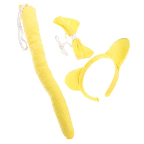 TOPPERFUN Bärenohren Stirnband Und Prop Bärenkostüm Cosplay Party Accessoires Für Frauen Junge Mädchen Foto Requisiten Halloween Feiertage Bühnenauftritte von TOPPERFUN