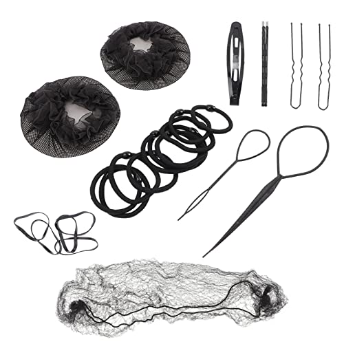 TOPPERFUN Ballett Dutt Haarnetz Elastische Haarnetze Für Frauen Wiederverwendbare Netz Haarnetze Unsichtbare Für Mädchen von TOPPERFUN