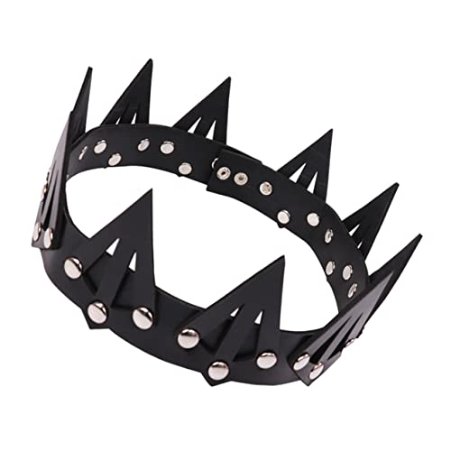 TOPPERFUN Ballkrone Haarreif für Kostüme Glitzernde Krone für Halloween Karneval und Partys Dekoratives Accessoire für Veranstaltungen und Auftritte von TOPPERFUN