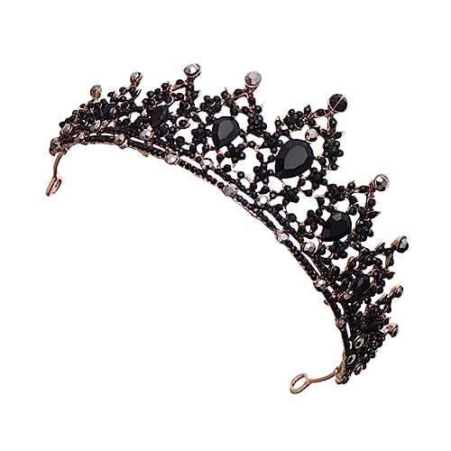 TOPPERFUN Barock Kristallkrone Haarschmuck Braut Diadem Eleganter Kopfschmuck Mittelalterliche Tiara Hochzeit Festliche Damen Accessoire TOPPERFUN Barock Kristallkrone Haarschmuck Braut Diadem Eleganter Kopfschmuck Mittelalterliche Tiara Hochzeit Festliche Damen Accessoire von TOPPERFUN