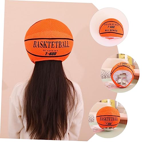 TOPPERFUN Basketball Kostüm Hut Plüsch Leichtes Party Accessoire Foto Requisite Lustiger Festival Cap Für Karneval Cosplay Spaß von TOPPERFUN