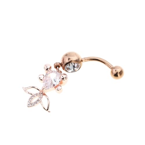 TOPPERFUN Bauchnabelring Schmuck Piercing Nabelring Mit Strass Verzierung Für Frauen Bauchnabelpiercing-ringe Alltag Gebrauch TOPPERFUN Bauchnabelring Schmuck Piercing Nabelring Mit Strass Verzierung Für Frauen Bauchnabelpiercing-ringe Alltag Gebrauch von TOPPERFUN