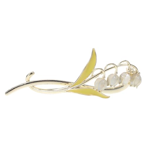 TOPPERFUN Glockenblume Haar Clip Blumen Haarklammer für Dickes Haar Rutschfest Langlebig Damen Haarspangen für von TOPPERFUN
