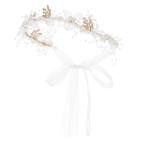 TOPPERFUN Blumenmädchen Stirnband Perlen Haarband Feenhaarband Blumenperlenstirnband Hochzeit Kopfbedeckung Brautkopfschmuck Haarschmuck Für Festlich Anlässe TOPPERFUN Blumenmädchen Stirnband Perlen Haarband Feenhaarband Blumenperlenstirnband Hochzeit Kopfbedeckung Brautkopfschmuck Haarschmuck Für Festlich Anlässe von TOPPERFUN