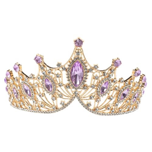 TOPPERFUN Braut Tiara Diadem mit Strass Vintage Kopfschmuck für Hochzeit Party Bühne für Frauen und Mädchen Filigranes Design Langlebige Verarbeitung von TOPPERFUN