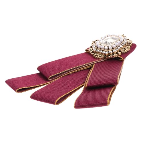 TOPPERFUN Brosche Schleife aus Rotem Samtstoff mit Strass Modische Anstecknadel für Damen Feine Verarbeitung Vielseitig für Hochzeit Geburtstag und Festliche Anlässe Geeignet TOPPERFUN Brosche Schleife aus Rotem Samtstoff mit Strass Modische Anstecknadel für Damen Feine Verarbeitung Vielseitig für Hochzeit Geburtstag und Festliche Anlässe Geeignet von TOPPERFUN