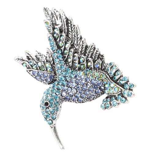 TOPPERFUN Hummingbird Brosche Für Damen Schöne Strass-anstecknadel Einzigartiges Tierdesign Für Festliche Anlässe Als Für Geburtstag Weihnachten Und Weitere von TOPPERFUN