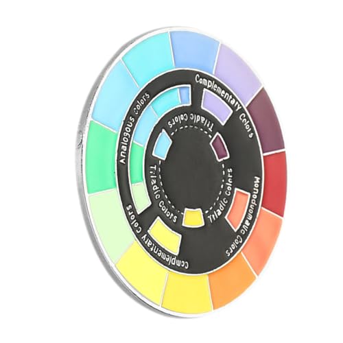 TOPPERFUN Bunte Emaille Brosche Dekorative Anstecknadel für Kleidung Hüte und Taschen Vielseitiges Accessoire für Mode und für Schals Blusen und Kleider von TOPPERFUN