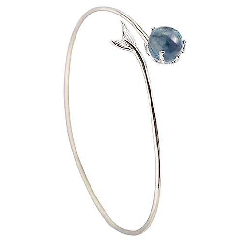 TOPPERFUN Charm Armband mit Fischschwanz Design Eleganter Damen Schmuck für Anlässe Wie Geburtstag Valentinstag Muttertag und Hochwertige Verarbeitung Langlebig und von TOPPERFUN