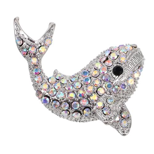 TOPPERFUN Brosche Pin Für Frauen Zinklegierung Waldesign Strasssteine Brosche Für Mäntel Kragennadeln Anstecknadel Hochzeitskleider Accessoire von TOPPERFUN