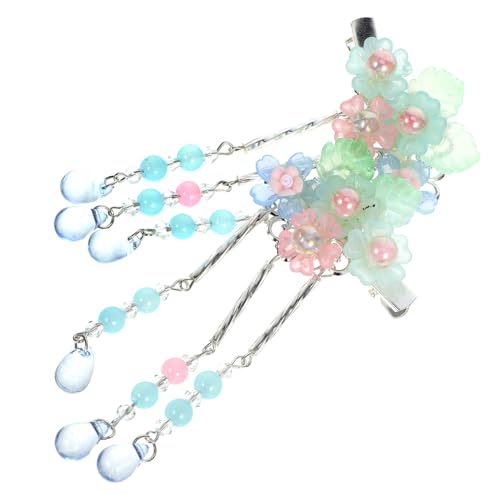 TOPPERFUN Chinesische Blumen-haarspangen Hanfu-haarschmuck Damen-haarspangen Für Dicke Haare Haarstyling-accessoires Für Formelle Und Alltägliche Anlässe von TOPPERFUN