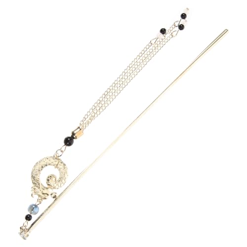 TOPPERFUN Chinesische Haarnadel Metall Haarschmuck Retro stil Zodiac Drache Haarstab für Frauen Mädchen Eleganter Haarschmuck Geschenk für Hochzeit und Alltag von TOPPERFUN
