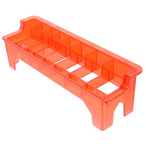TOPPERFUN Clipper Guard Holder Aufbewahrungsbox Praktischer Organizer für Haarschneider Haarschneider Zubehör mit Fächern für Friseure Friseursalons Zuhause von TOPPERFUN