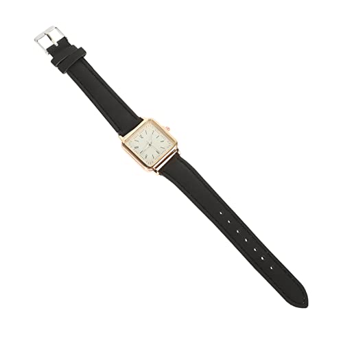 TOPPERFUN Stilvolle Armbanduhr Mit Atmungsaktivem Kunstlederband Für Damen Freizeituhr Mit Präzisem Elegant Für Jeden Anlass Tragbar von TOPPERFUN