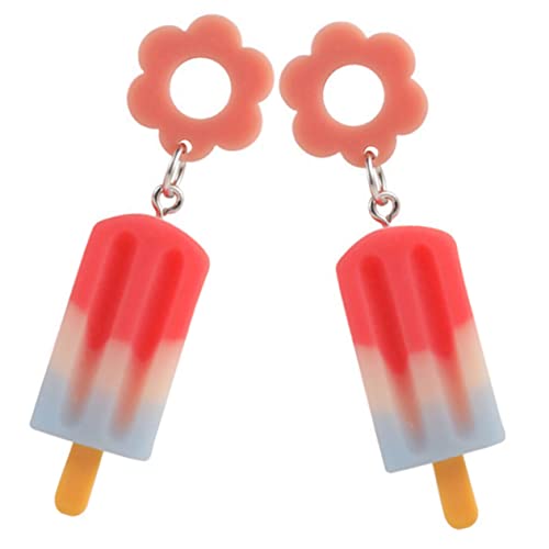 TOPPERFUN Eiscreme Ohrringe für Frauen Kreative Bunte Dangle Ohrringe Hochwertigem Harz Süße Dessert Designs für Teenager und Besondere Anlässe TOPPERFUN Eiscreme Ohrringe für Frauen Kreative Bunte Dangle Ohrringe Hochwertigem Harz Süße Dessert Designs für Teenager und Besondere Anlässe von TOPPERFUN